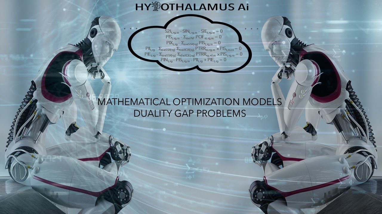 RCADT - Mathematical Optimization Models. Duality Gap Problems
