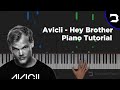 Avicii - Hey Brother (Piano Tutorial)