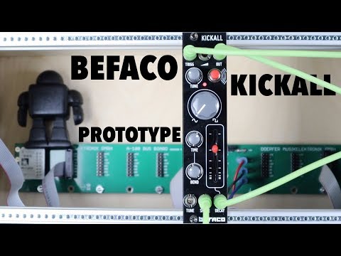 Befaco Kickall (prototype) *FIRST PATCH* // mega beefy kick action!