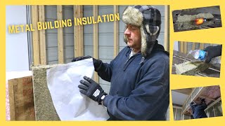 Metal Garage Insulation | Faced, Unfaced, Rockwool Insulation and Vapo