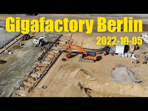 Giga Berlin | 2022-10-05 | Timelapse
