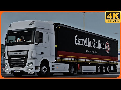 [TS-PC] ETS2 4K | DAF XF E6 510 | A CORUÑA 🇪🇸 - CIUDAD REAL 🇪🇸