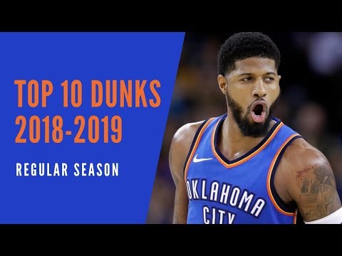 Top 10 Dunks of the 2018-2019 NBA Regular Season