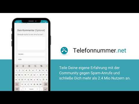 Spam Anrufe: Telefonnummer.net