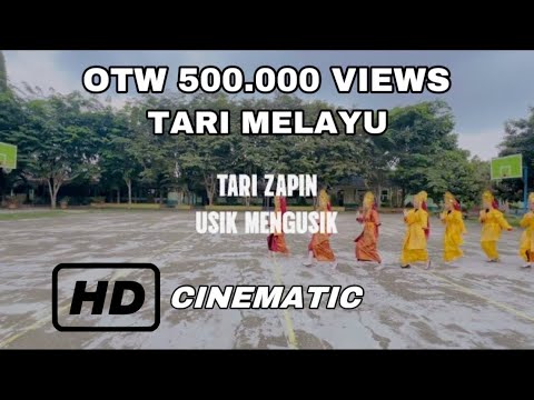 Tari Zapin Melayu (Usik - Mengusik) Adik Pandang - Pandang (HD Cinematic)