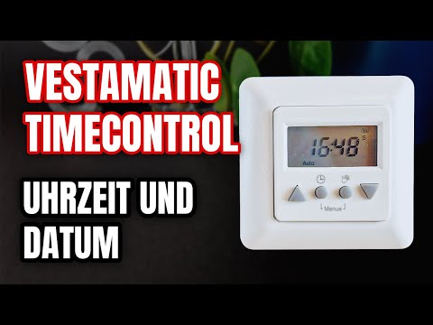 Uhrzeit und Datum einstellen Vestamatic Time Control
