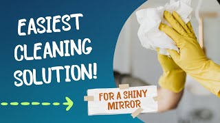 Mirror Cleaning Hack You Need to Try!
