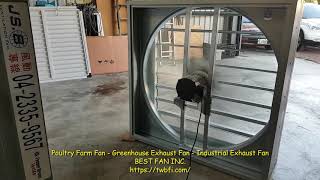 Poultry House Exhaust Fan, Greenhouse Exhaust Fan, Direct Drive Exhaus