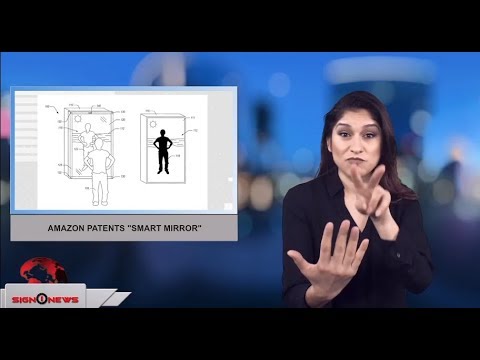 Amazon patents “smart mirror” (ASL - 1.4.18)