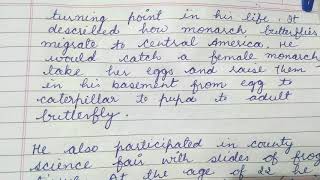 The Making of a Scientist by Robert W. Peterson (Grade 10th)