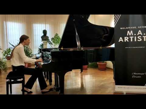 Marija Jovanović, 1st prize winner Second part