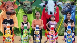 Download lagu Short film | VICHO AND HIS FRIENDS FIND A MAGICAL PORORO DRINK AND ALL TURN INTO MUSCULAR BANTENGAN mp3