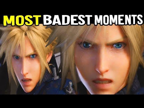 Final Fantasy 7 Remake - CLOUD'S Most Badass Moments
