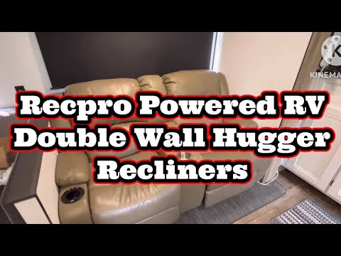 Recpro Powered Double Recliner RV Wall Huggers Camper/RV/5th Wheel Review