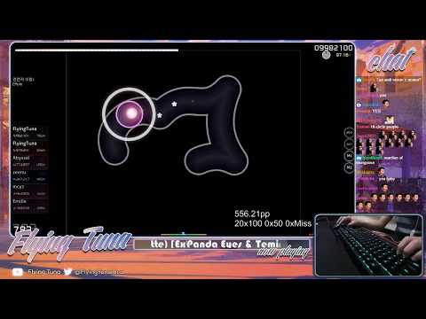 FlyingTuna | Panda Eyes - Immortal Flame [Extra] (7.83*) +HDDT 97.17% FC #1 560pp | Liveplay w/Chat!