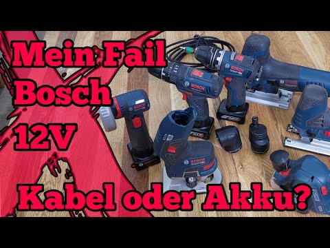 Bosch 12 V Akku Fail Kauf? Welche brauche ich wirklich? Kabel oder Akku?