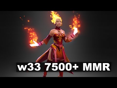 w33 Lina 7500+ Ranked Dota 2