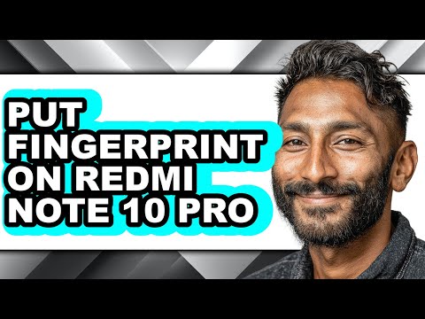 How to Put Fingerprint on Redmi Note 10 Pro (easy Method)