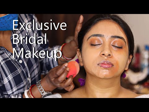 Exclusive Traditional Bridal Makeup/ Real Bride Makeup Step By Step