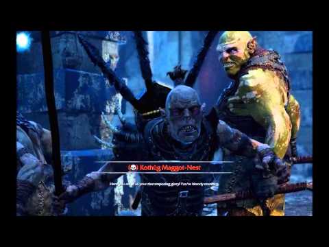 Shadow of mordor maggot nest uruk quotes