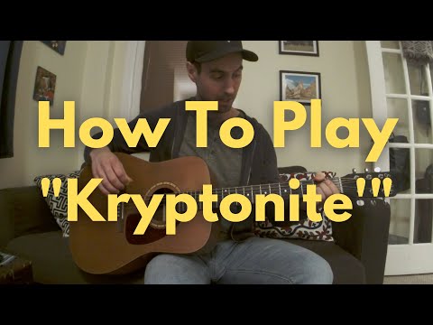 How To Play "Kryptonite" By 3 Doors Down - Guitar Lessons Under 5 Minutes