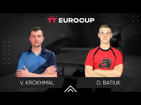09:30 Vitalii Krokhmal - Dmytro Batiuk 06.06.2024 TT Euro.Cup Ukraine Master. TABLE 4
