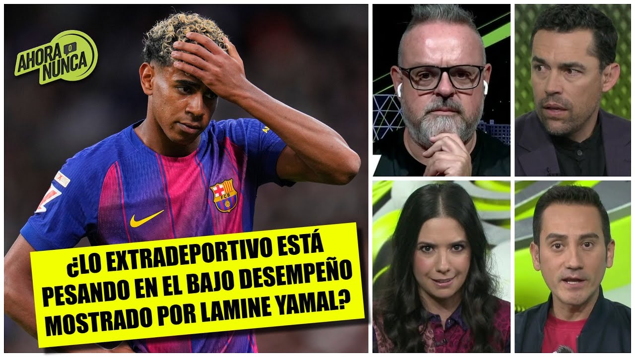 LAMINE YAMAL ya es UN PROBLEMA para BARCELONA tanto dentro como fuera de la cancha | Ahora o Nunca