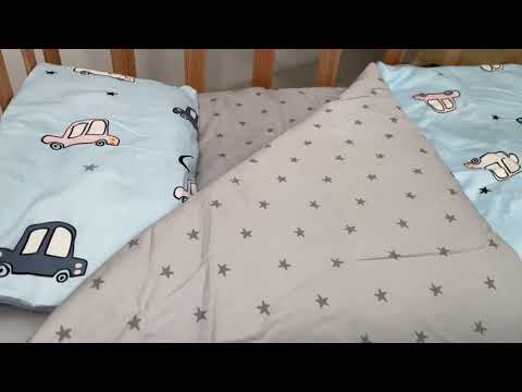 Огляд на "Набір постільної білизни в ліжечко макосатин"