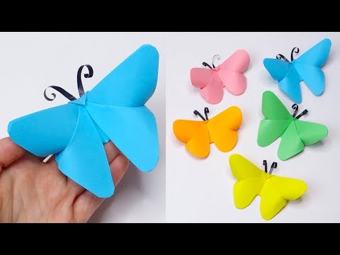 Cute paper butterfly Moving paper toys