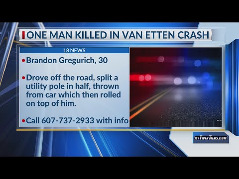 One man killed in Van Etten crash