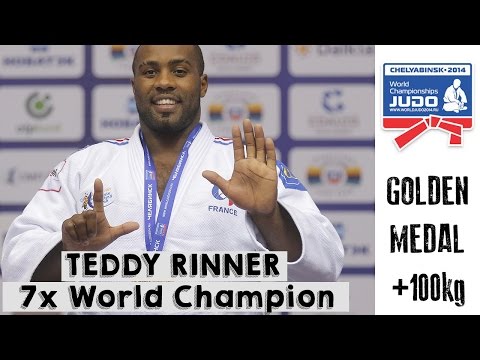Judo - Teddy Riner 2014 Fights (World Judo Championship Cheliabynsk)