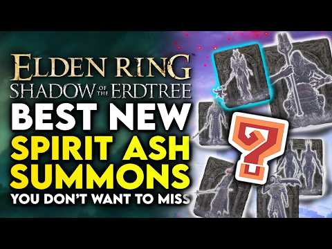 Elden Ring Shadow Of The Erdtree | New Best Spirit Ash Summons - Mimic Tear Alternatives