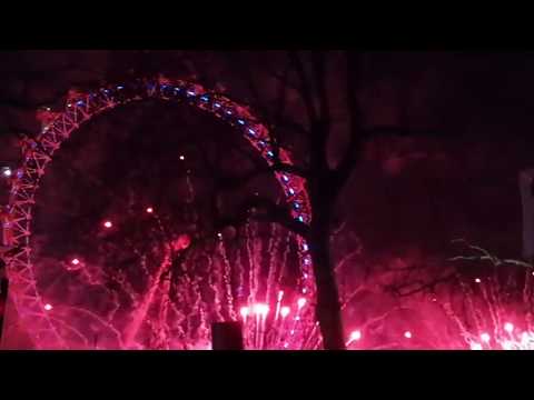 New Year's Eve London Fireworks 2019 [Full show]