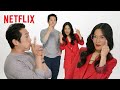 Steven Yeun and Ali Wong Teach You How to Flip the Bird | BEEF | Netflix