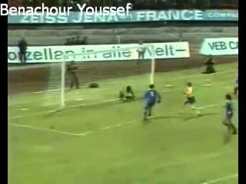 Abdelkrim Merry Krimau vs FC Carl Zeiss Jena - Uefa Cup - 1/4 finale - 1977/1978
