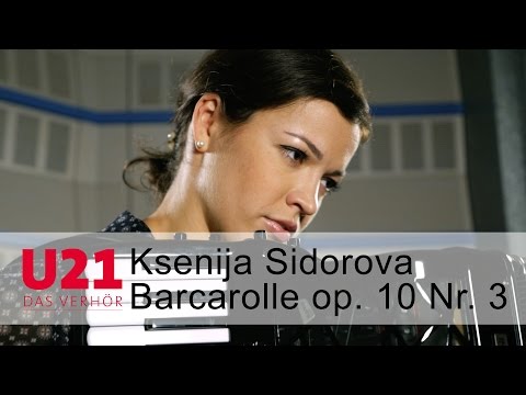 Ksenija Sidorova spielt Rachmaninows Barcarolle op. 10 Nr. 3