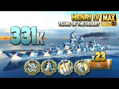Cruiser Henri IV: French fire devil - World of Warships