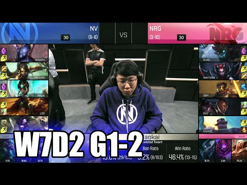 NRG eSports vs Team EnVyUs | Game 2 S6 NA LCS Summer 2016 Week 7 Day 2 | NRG vs NV G2 W7D2 1080p