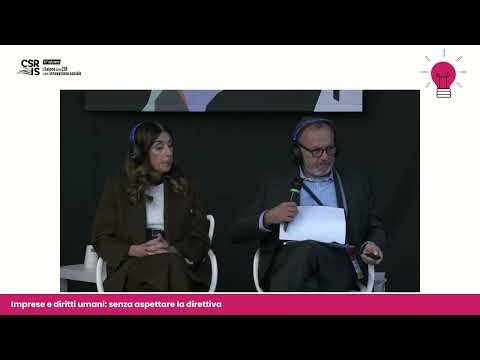 Imprese e diritti umani: senza aspettare la direttiva