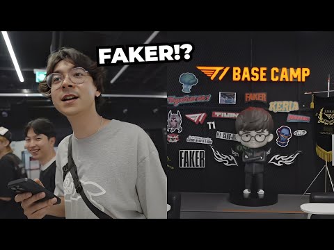 TenZ visits T1 Base Camp in Korea