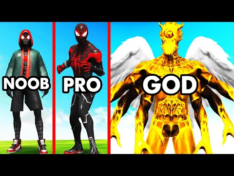 Upgrading SPIDERMAN MILES MORALES Into GOD (GTA 5)
