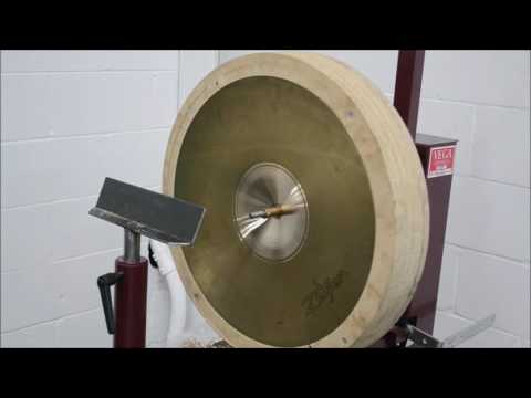 Steve Maxwell Vintage Drums - Cymbal Lathing Before And After!!