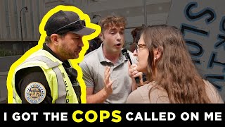 Crazy Libs Called the Cops on me at a Pro-Abortion Rally