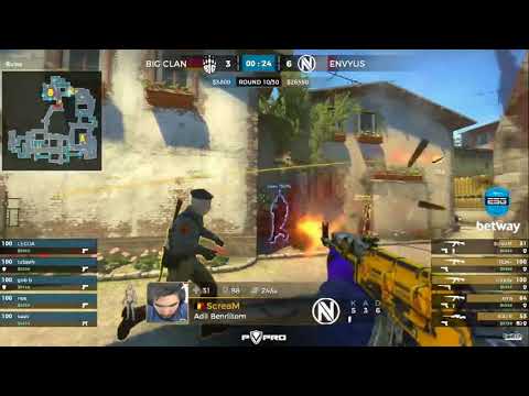 BIG vs Team EnVyUs - ESG Tour | Mykonos 2017 - Day 2