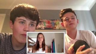 Our first video//Reacting to ffion Osborne!