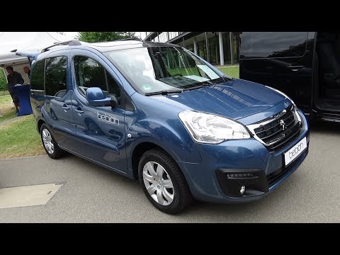 2017 Peugeot Partner Tepee Allure BlueHDI 120 - Exterior and Interior - autoMOBIL Tübingen 2017