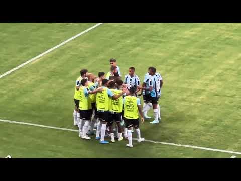 Grêmio 4x1 São Luiz - gols de Suárez (3) e Bitello - da arquibancada