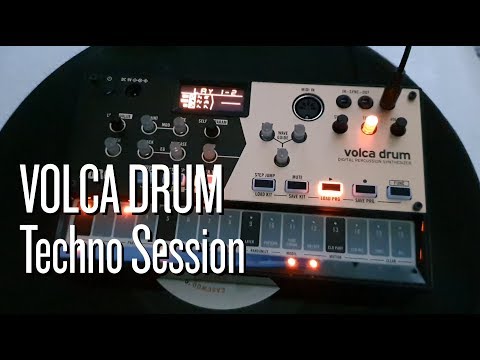 Volca Drum Techno Session
