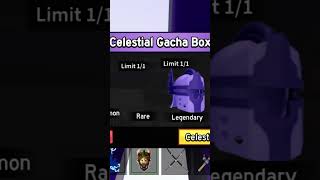 celestial gacha roll and mythical Divine Cloak