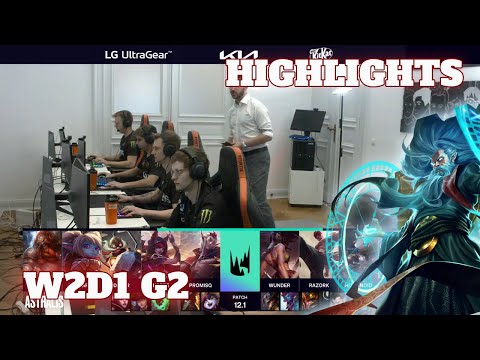 AST vs FNC - Highlights | Week 2 Day 1 S12 LEC Spring 2022 | Astralis vs Fnatic W2D1